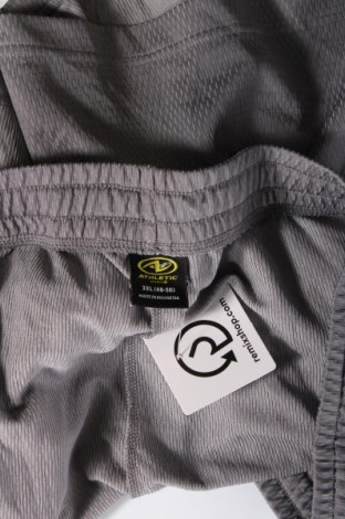 Мъжки къс панталон Athletic Works, Размер 3XL, Цвят Сив, Цена 19,00 лв.