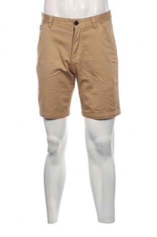 Мъжки къс панталон Calvin Klein Jeans, Размер M, Цвят Бежов, Цена 52,80 лв.