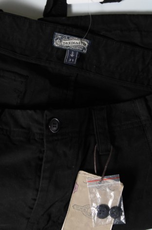 Pantaloni scurți de bărbați Dreimaster, Mărime M, Culoare Negru, Preț 132,17 Lei