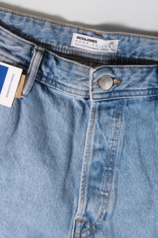 Pantaloni scurți de bărbați Jack & Jones, Mărime XL, Culoare Albastru, Preț 177,63 Lei
