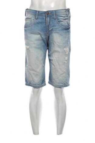 Мъжки къс панталон Pull&Bear, Размер M, Цвят Син, Цена 13,50 лв.