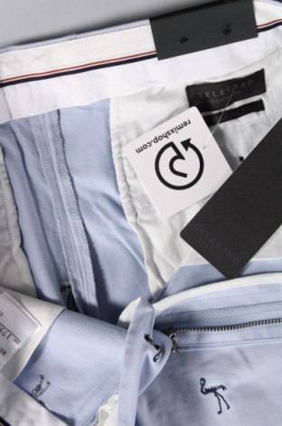 Ανδρικό κοντό παντελόνι Selected, Μέγεθος M, Χρώμα Μπλέ, Τιμή 44,85 €
