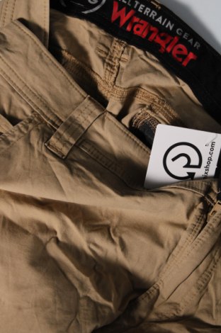 Ανδρικό κοντό παντελόνι Wrangler, Μέγεθος XL, Χρώμα  Μπέζ, Τιμή 17,94 €