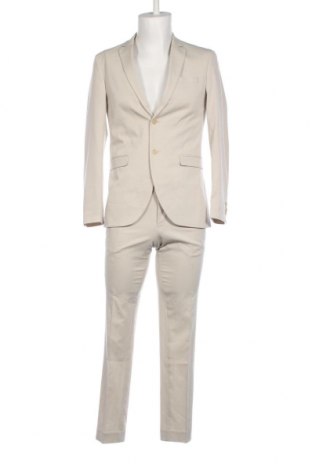 Ανδρικό κοστούμι Jack & Jones PREMIUM, Μέγεθος M, Χρώμα  Μπέζ, Τιμή 74,40 €