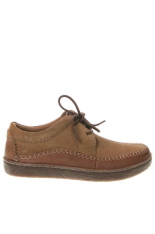 Мъжки обувки Clarks, Размер 41, Цвят Кафяв, Цена 108,12 лв.