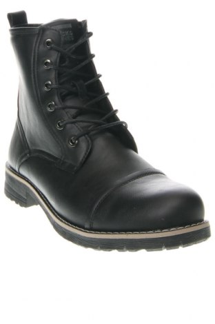 Мъжки обувки Jack & Jones, Размер 41, Цвят Черен, Цена 51,23 лв.