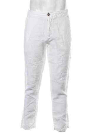 Ανδρικό παντελόνι Luca Faloni, Μέγεθος M, Χρώμα Λευκό, Τιμή 34,50 €