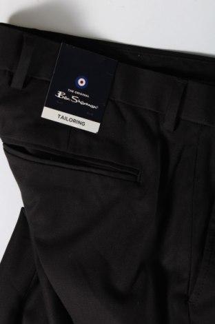Мъжки панталон Ben Sherman, Размер M, Цвят Черен, Цена 26,40 лв.