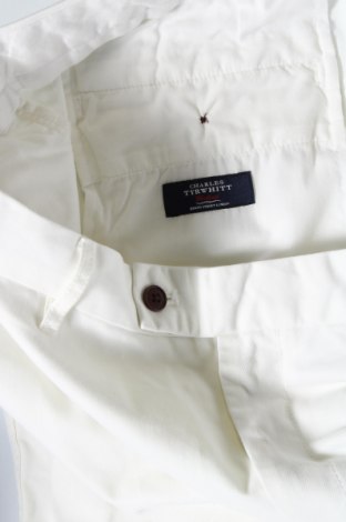 Мъжки панталон Charles Tyrwhitt, Размер XL, Цвят Бял, Цена 10,12 лв.