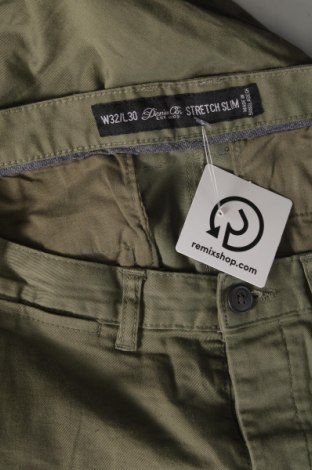 Ανδρικό παντελόνι Denim Co., Μέγεθος M, Χρώμα Πράσινο, Τιμή 4,66 €
