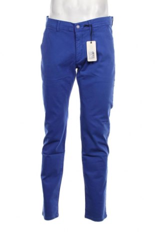 Мъжки панталон Edoardo Caravella, Размер L, Цвят Син, Цена 68,64 лв.