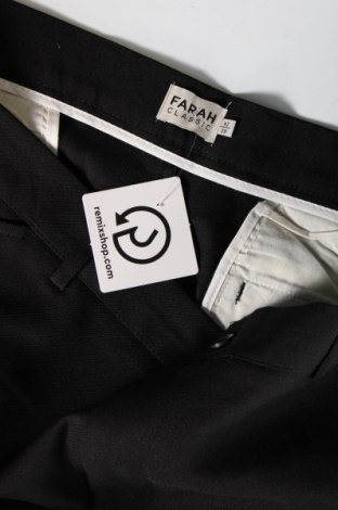 Ανδρικό παντελόνι Farah, Μέγεθος XXL, Χρώμα Μαύρο, Τιμή 12,16 €