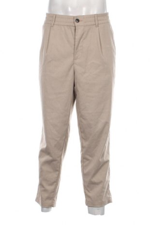 Мъжки панталон Jack & Jones, Размер L, Цвят Бежов, Цена 26,24 лв.