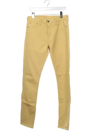 Pantaloni de bărbați Levi's, Mărime S, Culoare Galben, Preț 144,74 Lei