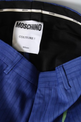 Pantaloni de bărbați Moschino Couture, Mărime S, Culoare Albastru, Preț 1.308,95 Lei