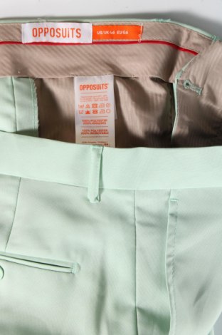 Ανδρικό παντελόνι Oppo Suits, Μέγεθος L, Χρώμα Πράσινο, Τιμή 12,80 €
