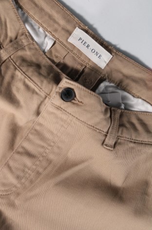 Ανδρικό παντελόνι Pier One, Μέγεθος L, Χρώμα  Μπέζ, Τιμή 23,71 €