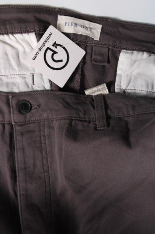 Ανδρικό παντελόνι Pier One, Μέγεθος XL, Χρώμα Γκρί, Τιμή 14,23 €