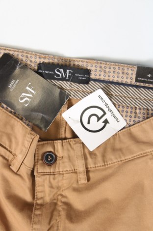 Pantaloni de bărbați SMF, Mărime M, Culoare Maro, Preț 48,65 Lei