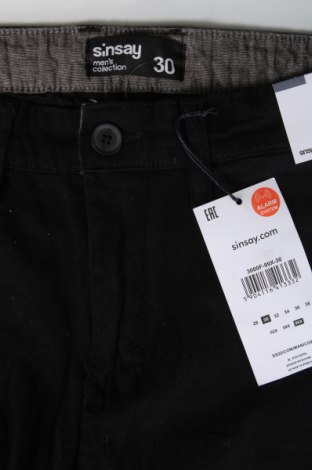 Ανδρικό παντελόνι Sinsay, Μέγεθος S, Χρώμα Μαύρο, Τιμή 11,95 €