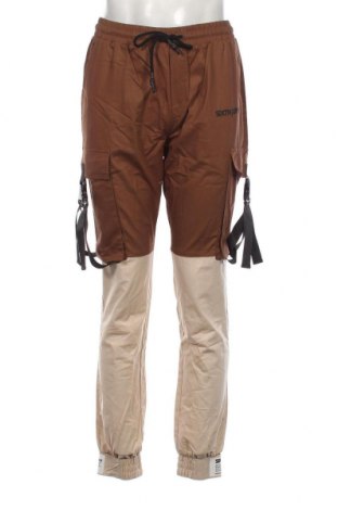 Pantaloni de bărbați Sixth June, Mărime M, Culoare Maro, Preț 71,55 Lei