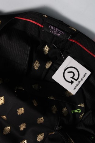 Ανδρικό παντελόνι Twisted Tailor, Μέγεθος M, Χρώμα Μαύρο, Τιμή 68,04 €