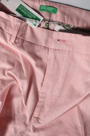 Pantaloni de bărbați United Colors Of Benetton, Mărime L, Culoare Roz, Preț 74,41 Lei