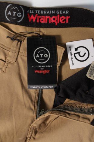 Pantaloni de bărbați Wrangler, Mărime M, Culoare Bej, Preț 184,74 Lei