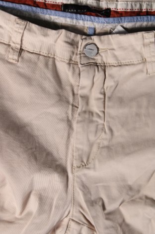 Мъжки панталон Zara Man, Размер L, Цвят Сив, Цена 9,60 лв.