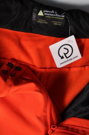 Pánské kalhoty pro zimní sporty  Peak Mountain, Velikost L, Barva Oranžová, Cena  3 261,00 Kč