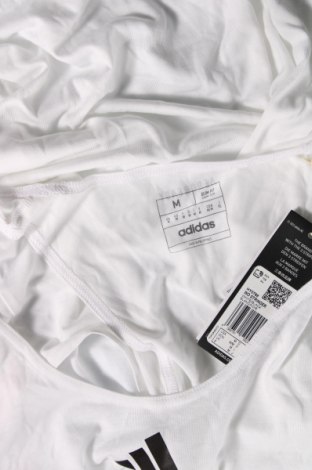 Herren Tanktop Adidas, Größe M, Farbe Weiß, Preis € 29,90