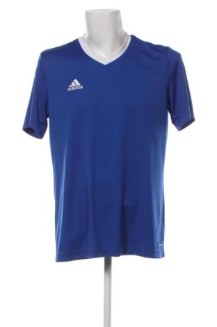 Мъжка тениска Adidas, Размер M, Цвят Син, Цена 12,00 лв.