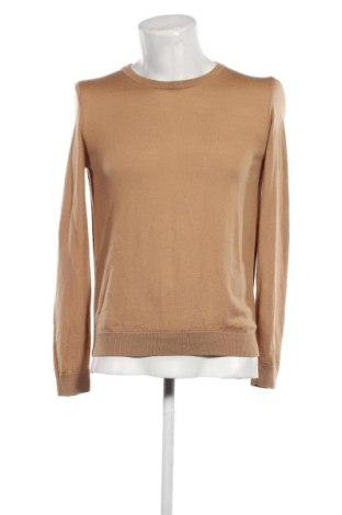Ανδρικό πουλόβερ BOSS, Μέγεθος S, Χρώμα Καφέ, Τιμή 42,22 €