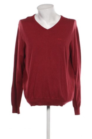Мъжки пуловер Ben Sherman, Размер XL, Цвят Червен, Цена 31,60 лв.