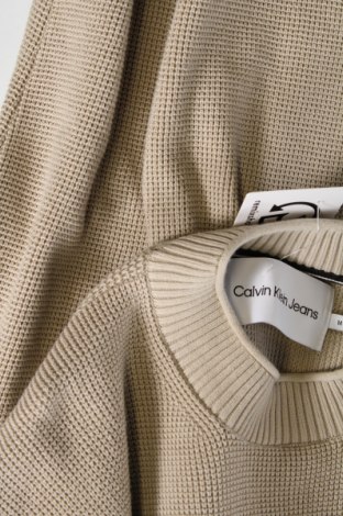 Férfi pulóver Calvin Klein Jeans, Méret M, Szín Bézs, Ár 13 883 Ft