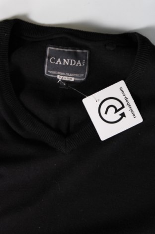 Ανδρικό πουλόβερ Canda, Μέγεθος L, Χρώμα Μαύρο, Τιμή 4,60 €