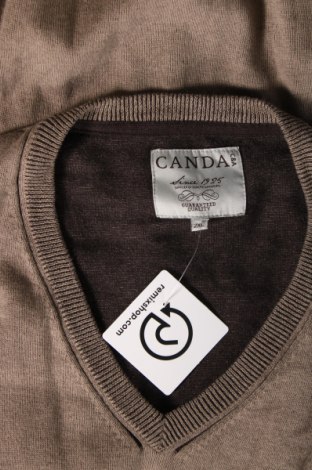 Мъжки пуловер Canda, Размер XXL, Цвят Кафяв, Цена 29,00 лв.