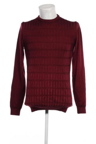 Мъжки пуловер Cavallaro Napoli, Размер L, Цвят Червен, Цена 29,92 лв.
