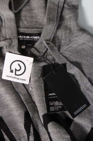 Мъжки пуловер Core By Jack & Jones, Размер L, Цвят Сив, Цена 68,00 лв.