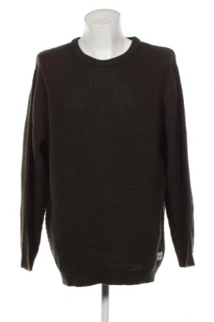 Ανδρικό πουλόβερ Core By Jack & Jones, Μέγεθος 4XL, Χρώμα Πράσινο, Τιμή 18,93 €