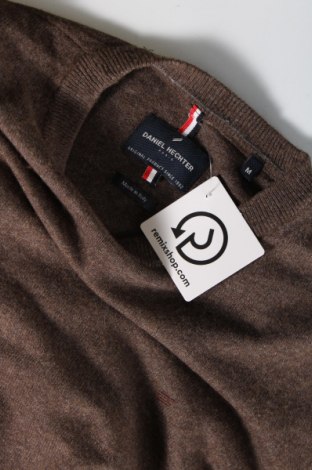 Мъжки пуловер Daniel Hechter, Размер M, Цвят Кафяв, Цена 29,92 лв.