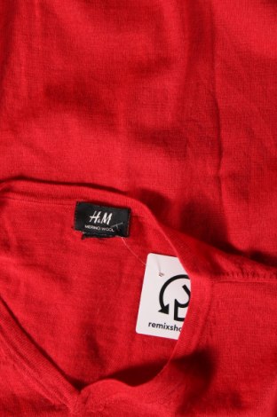 Ανδρικό πουλόβερ H&M, Μέγεθος L, Χρώμα Κόκκινο, Τιμή 2,70 €