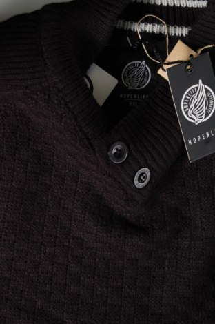 Мъжки пуловер Hopenlife, Размер XXL, Цвят Кафяв, Цена 16,06 лв.