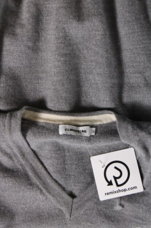 Ανδρικό πουλόβερ J.Lindeberg, Μέγεθος XL, Χρώμα Γκρί, Τιμή 21,91 €