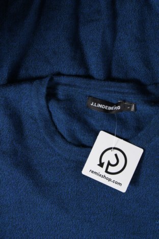 Ανδρικό πουλόβερ J.Lindeberg, Μέγεθος L, Χρώμα Μπλέ, Τιμή 98,45 €