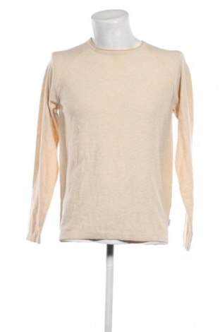 Ανδρικό πουλόβερ Jack & Jones, Μέγεθος M, Χρώμα  Μπέζ, Τιμή 12,27 €