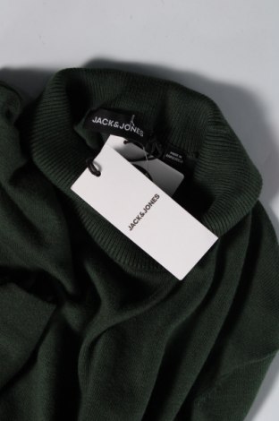 Мъжки пуловер Jack & Jones, Размер M, Цвят Зелен, Цена 27,20 лв.