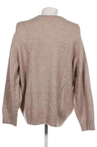 Ανδρικό πουλόβερ Jack & Jones, Μέγεθος 5XL, Χρώμα  Μπέζ, Τιμή 15,07 €