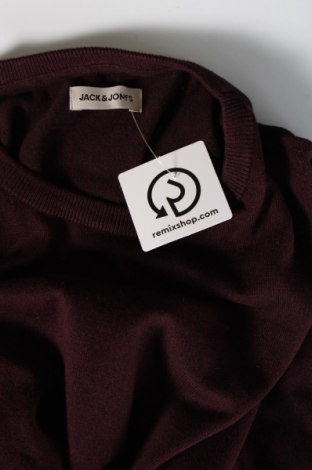 Мъжки пуловер Jack & Jones, Размер M, Цвят Червен, Цена 20,40 лв.