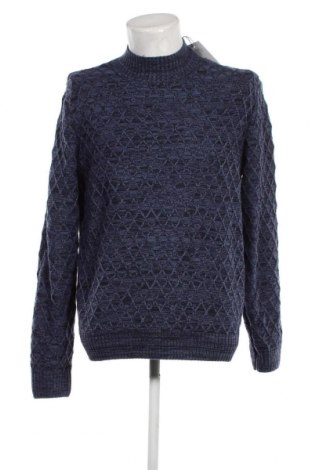 Мъжки пуловер Jack & Jones PREMIUM, Размер L, Цвят Син, Цена 68,00 лв.